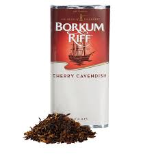 توتون پیپ برکوم ریف چری کوندیش Borkum Riff Cherry Cavendish Pipe Tobacco